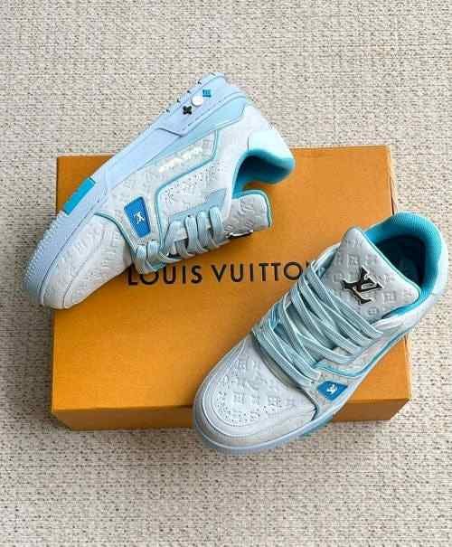 louis Vui_tton X Tyler The Creator Trainer Blues ( Unisex 