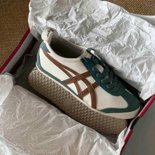 Onit_suka Tiger Mexico 66 Green Cream Brown fix ( Unisex )