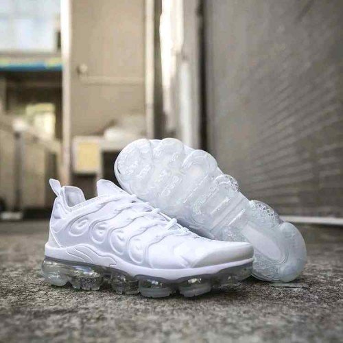 Nikee Vapormax Plus triple White ( Unisex )