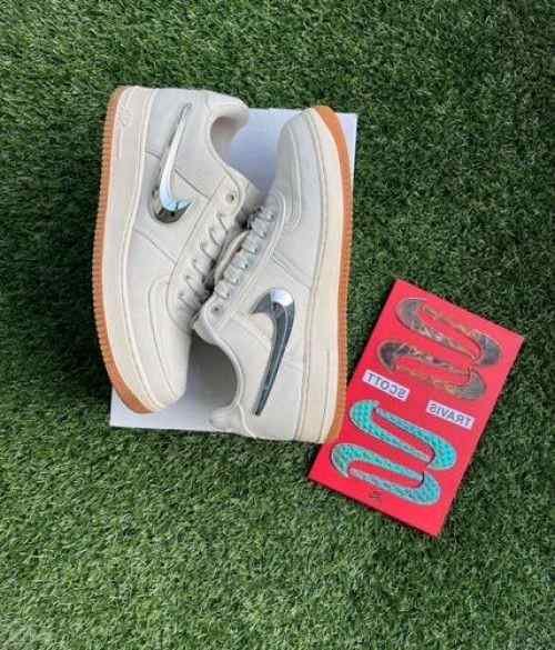 Nike travis scott x airforce 1 sail semi ua ( Unisex )