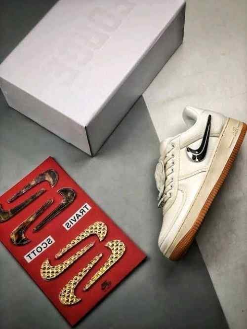 Nike travis scott x airforce 1 sail semi ua ( Unisex )