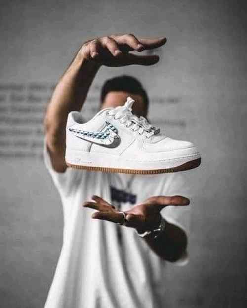 Nike travis scott x airforce 1 sail semi ua ( Unisex )