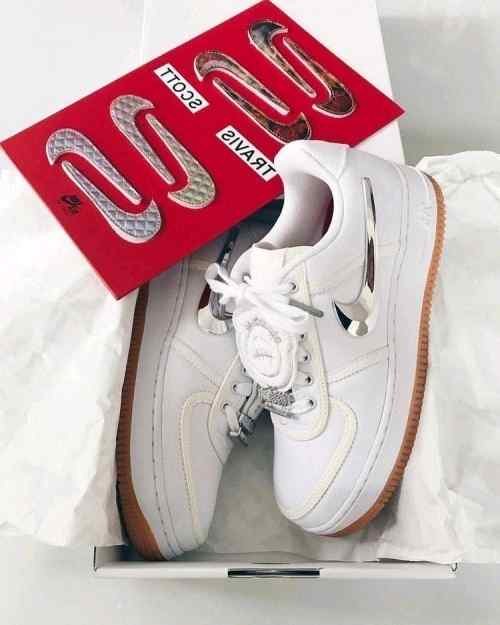Nike travis scott x airforce 1 sail semi ua ( Unisex )