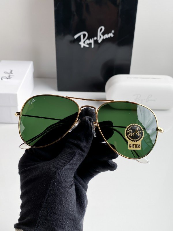Ray-Ban 3026 Avaitor Green Shade 