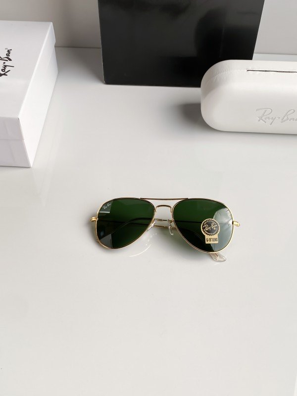 Ray-Ban 3026 Avaitor Green Shade 