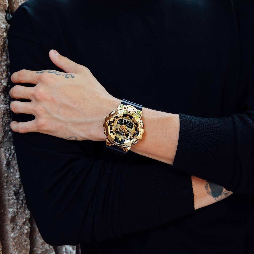 G-Shock Golden Dial Premium & trendy Watch ( Unisex )